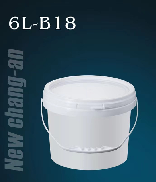 6L PP Bodet en plastique B18-NR pour l'eau de base de la peinture de base contenant