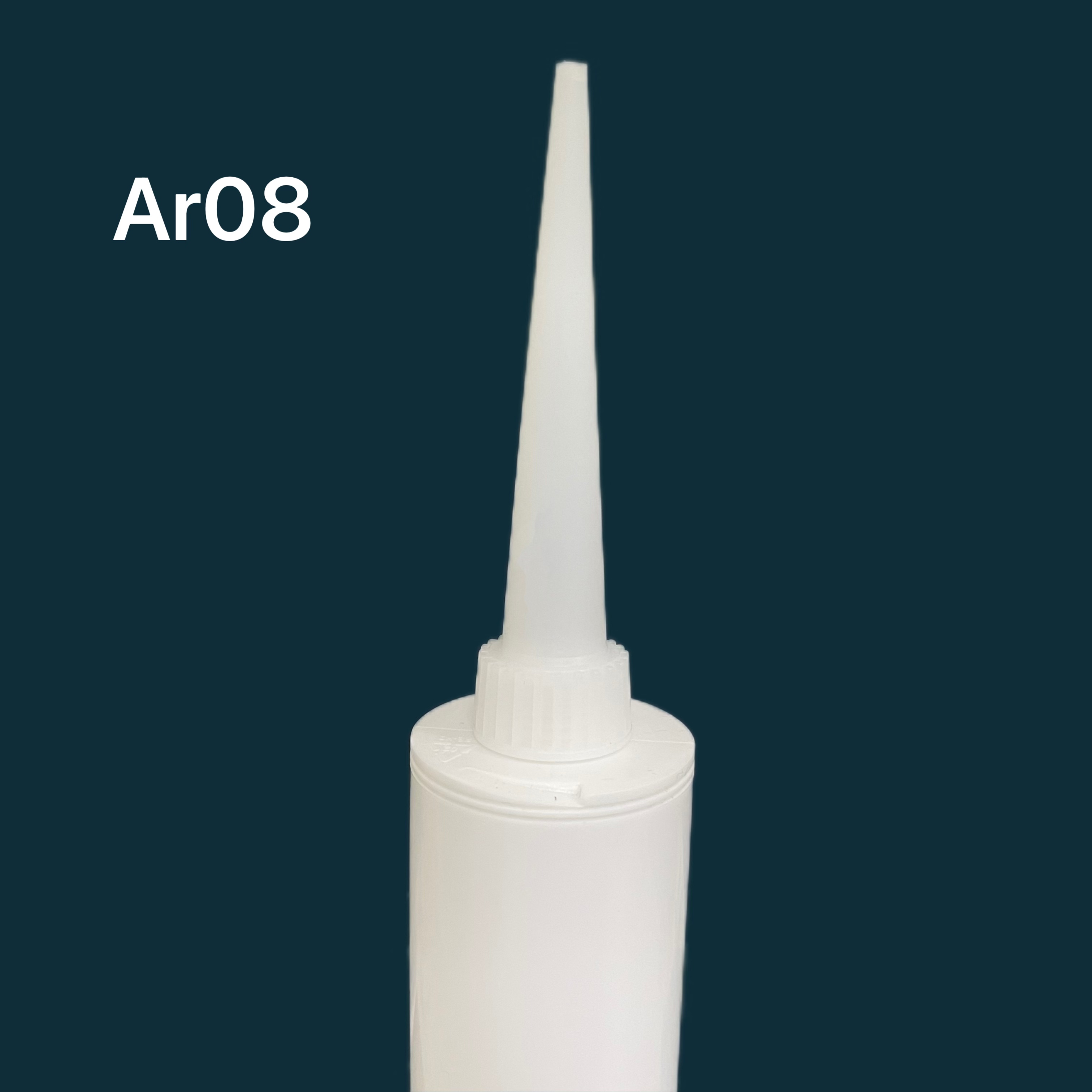 270 ml en verre HDPE vide Cartouche en plastique d'emballage d'adhésif pour le scellant en silicone pour la construction