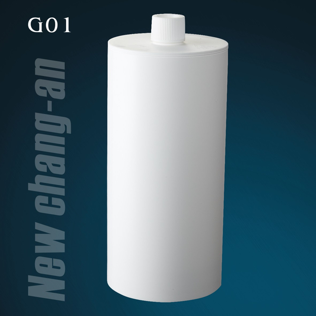 2600 ml Cartouche en plastique HDPE à grande capacité vide pour le scellant en silicone pour la construction