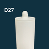 300 ml de cartouche en plastique d'emballage de scellant en silicone HDPE pour construction 