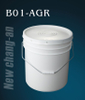 20L Pail de seau en plastique B01-AGR pour les adhésifs contenant