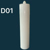 300 ml de cartouche en plastique d'emballage adhésif HDPE vide pour le scellant en silicone pour l'industrie