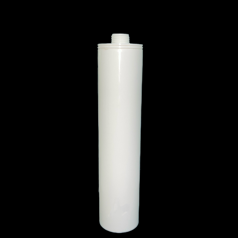 Cartouche en plastique vide d'emballage de mastic de Silicone de 333ml pour le mastic de Silicone/MS/PU pour le calfeutrage et l'étanchéité de porte de fenêtre