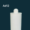 Bouteille en plastique d'emballage de collet de grade industrielle de 300 ml pour le scellant en silicone pour la construction