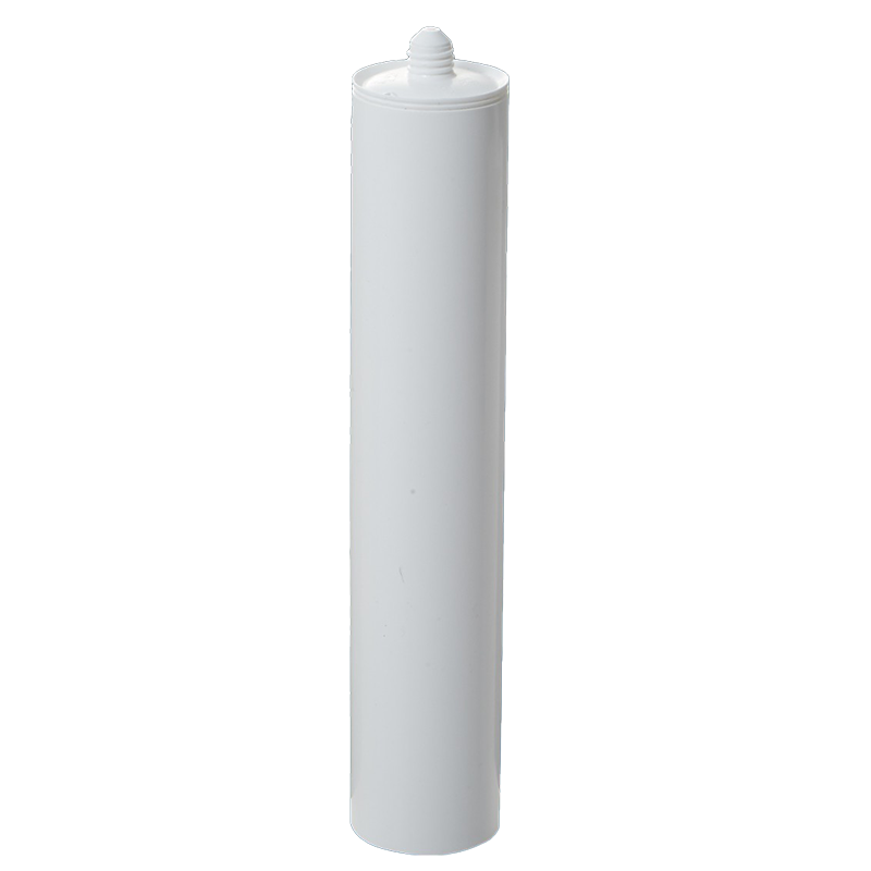 Cartouche en plastique HDPE personnalisable de 350 ml de qualité industrielle pour les scellants en silicone / MS / PU et emballage adhésif pour la construction