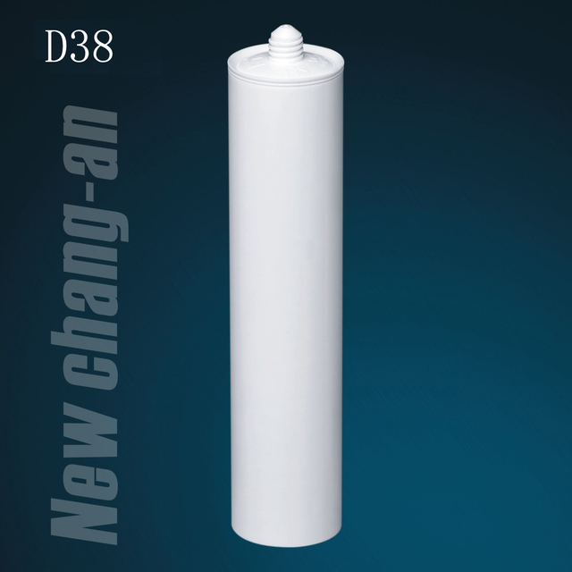Cartouche en plastique vide personnalisable de 300 ml avec décoration d'étiquetage de moisissure pour le scellant PU