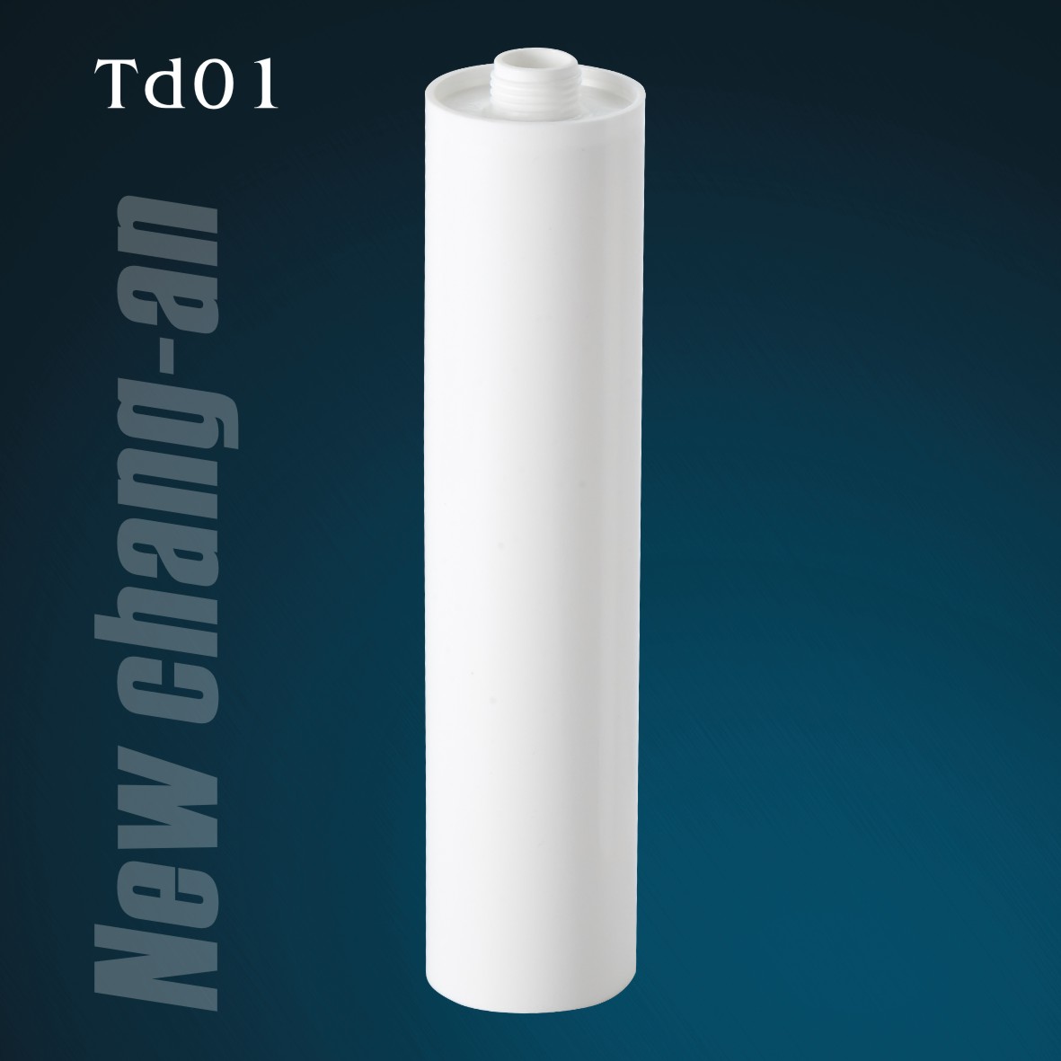 Cartouche en plastique de scellant HDPE de 300 ml pour le scellant en silicone