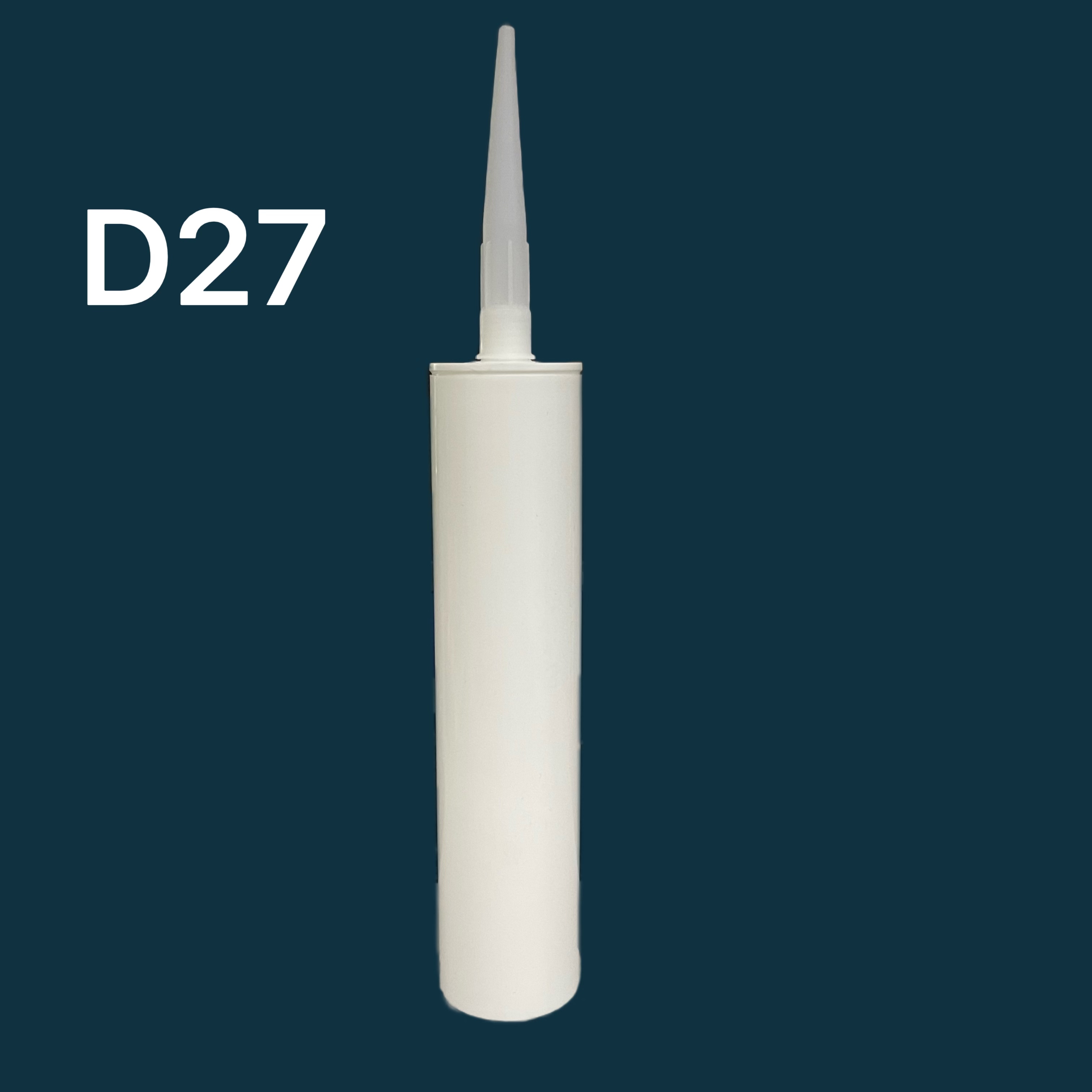 300 ml de cartouche en plastique d'emballage de scellant en silicone HDPE pour construction 