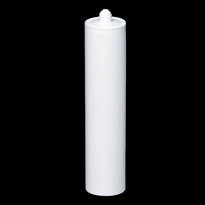 Cartouche en plastique HDPE étanche de 250 ml, de qualité industrielle, pour mastic silicone et emballage adhésif