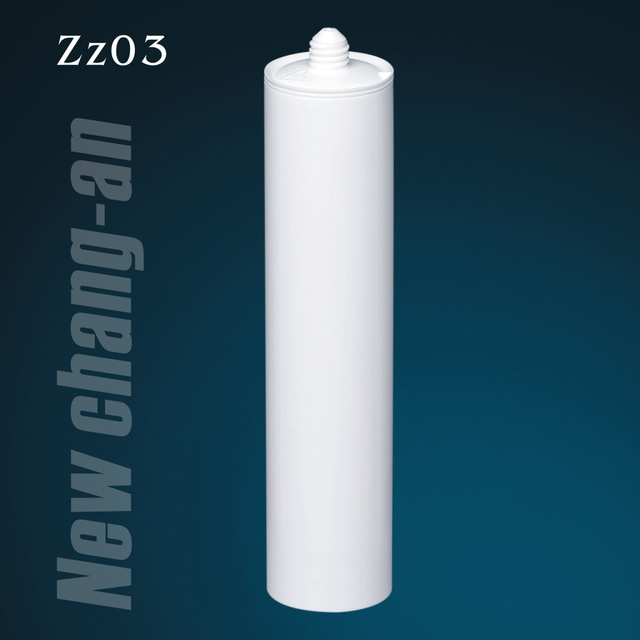 Cartouche en plastique HDPE de 250 ml pour le scellant en silicone