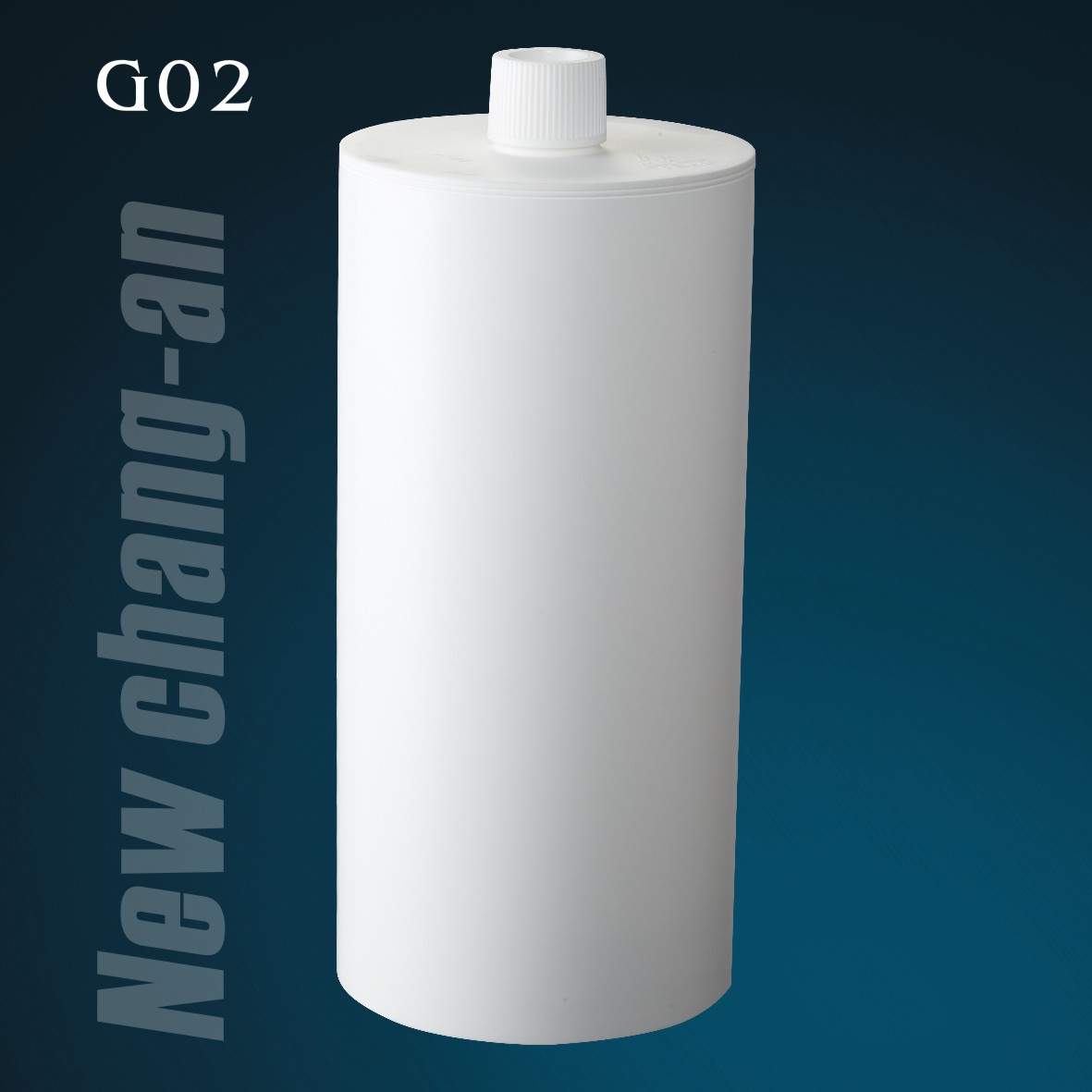 2600 ml de tube en plastique vide HDPE Big Cartouche en plastique pour le scellant en silicone industriel
