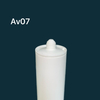 290 ml Cartouche en verre de verre HDPE vide pour l'emballage de scellant en silicone pour la construction