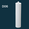 Cartouche en plastique HDPE de 10 oz à usage multiple pour l'emballage de scellant en silicone pour la construction