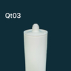 Cartouche en plastique d'emballage adhésif en verre d'adhésif de 10,5 oz HDPE pour le scellant en silicone pour la construction