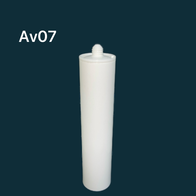 290 ml Cartouche en verre de verre HDPE vide pour l'emballage de scellant en silicone pour la construction