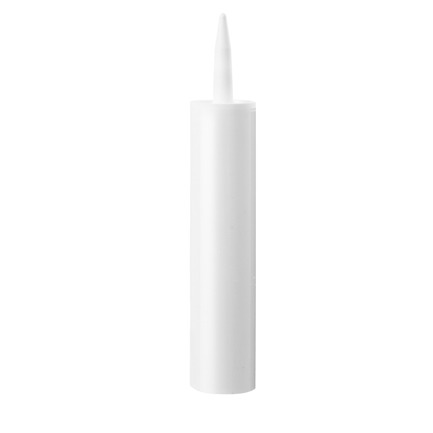 300 ml de cartouche en plastique d'emballage adhésif vide pour le scellant en silicone avec buse pour la construction