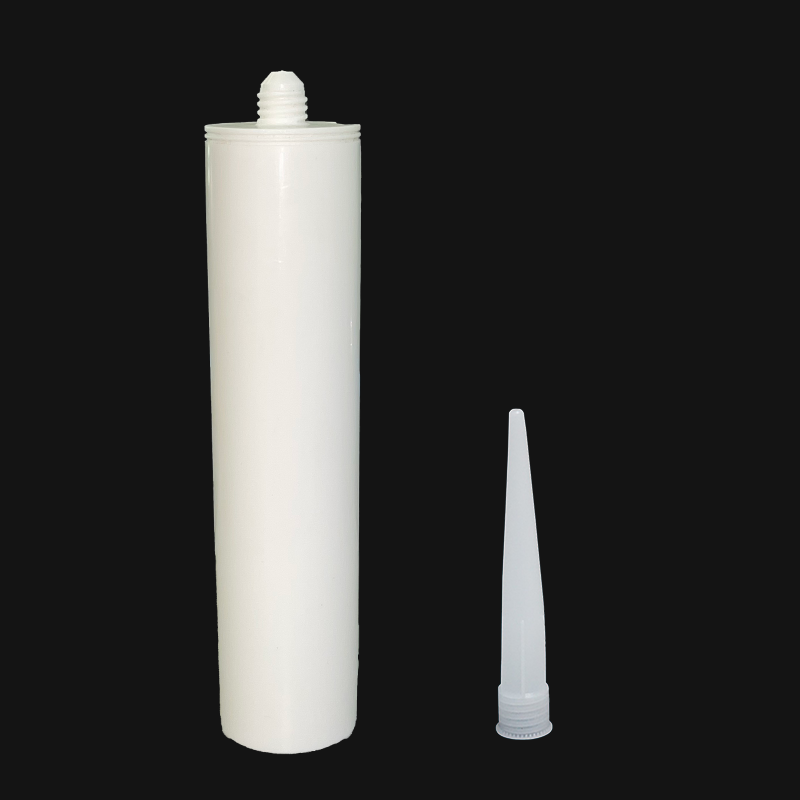 Cartouche en plastique HDPE d'emballage adhésif résistant aux produits chimiques à usage multiple de 210 ml pour mastic silicone/MS/PU industriel pour la construction