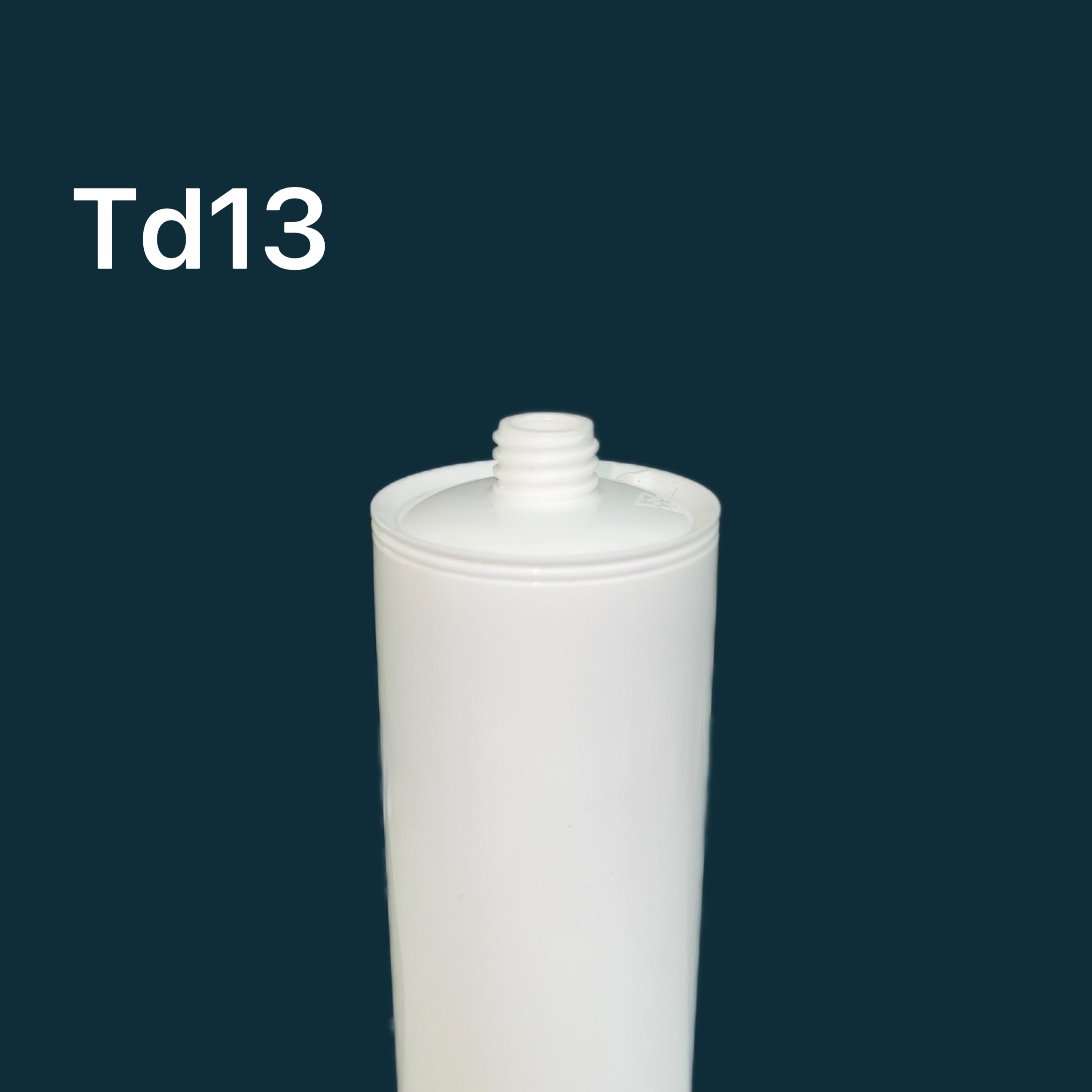 300 ml en verre HDPE Adhesive Emballage Cartouche en plastique pour le scellant en silicone pour la construction