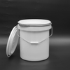 Pail en plastique de 5 gallons B03-CGR avec couvercle et poignée pour les adhésifs de construction