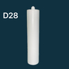 Cartouche en plastique HDPE vide de 300 ml pour emballage d'étanchéité en silicone