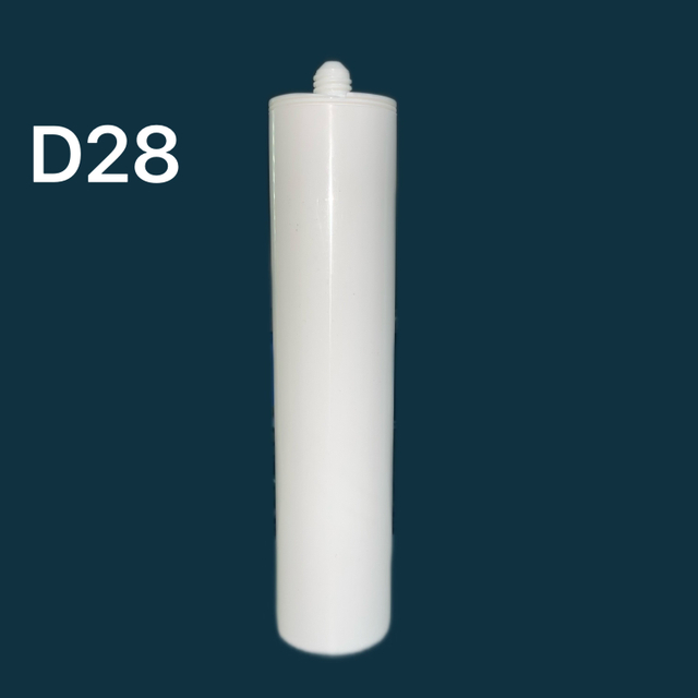 Cartouche en plastique HDPE vide de 300 ml pour emballage d'étanchéité en silicone