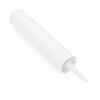 300 ml de cartouche en plastique d'emballage adhésif vide pour le scellant en silicone avec buse pour la construction