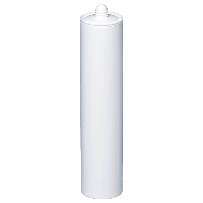 250 ml de verre d'adhésif HDPE à usage multiple personnalisable Cartouche en plastique d'emballage en silicone / MS / PU pour construction pour la construction