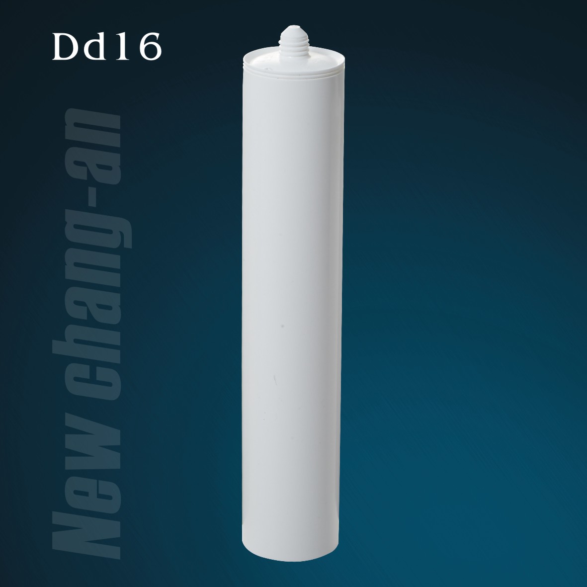 Cartouche en plastique HDPE de 350 ml pour le scellant en silicone