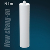 Cartouche en plastique blanc de 285 ml pour le scellant en silicone