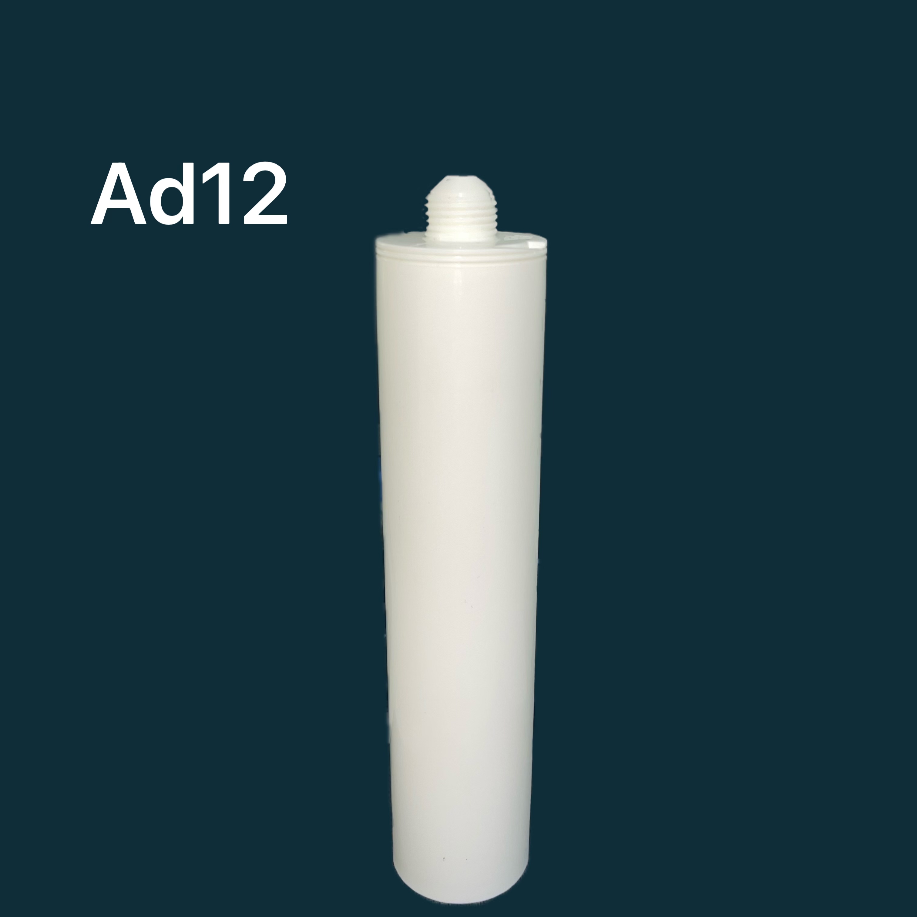 Bouteille en plastique d'emballage de collet de grade industrielle de 300 ml pour le scellant en silicone pour la construction