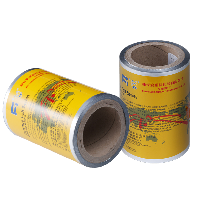 Emballage adhésif en verre résistant aux produits chimiques, imprimé sur mesure, 62-85um, feuille de saucisse en aluminium pour mastic Silicone/PU/MS pour l'industrie