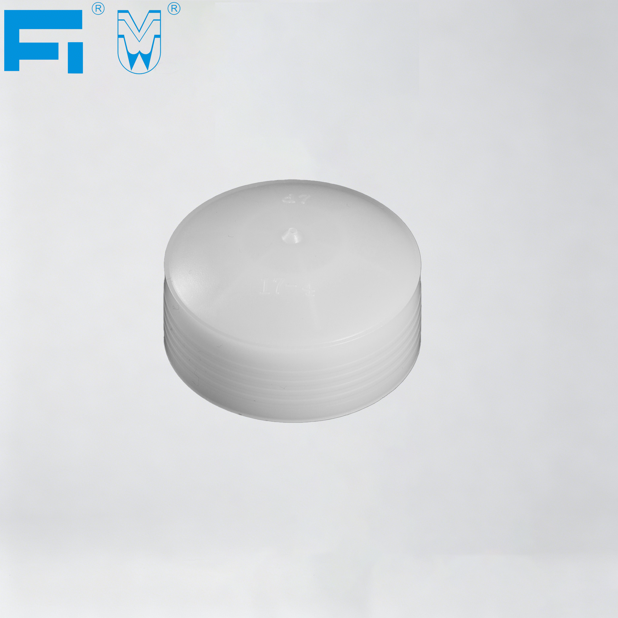 Piston en plastique à usage industriel pour cartouche de mastic