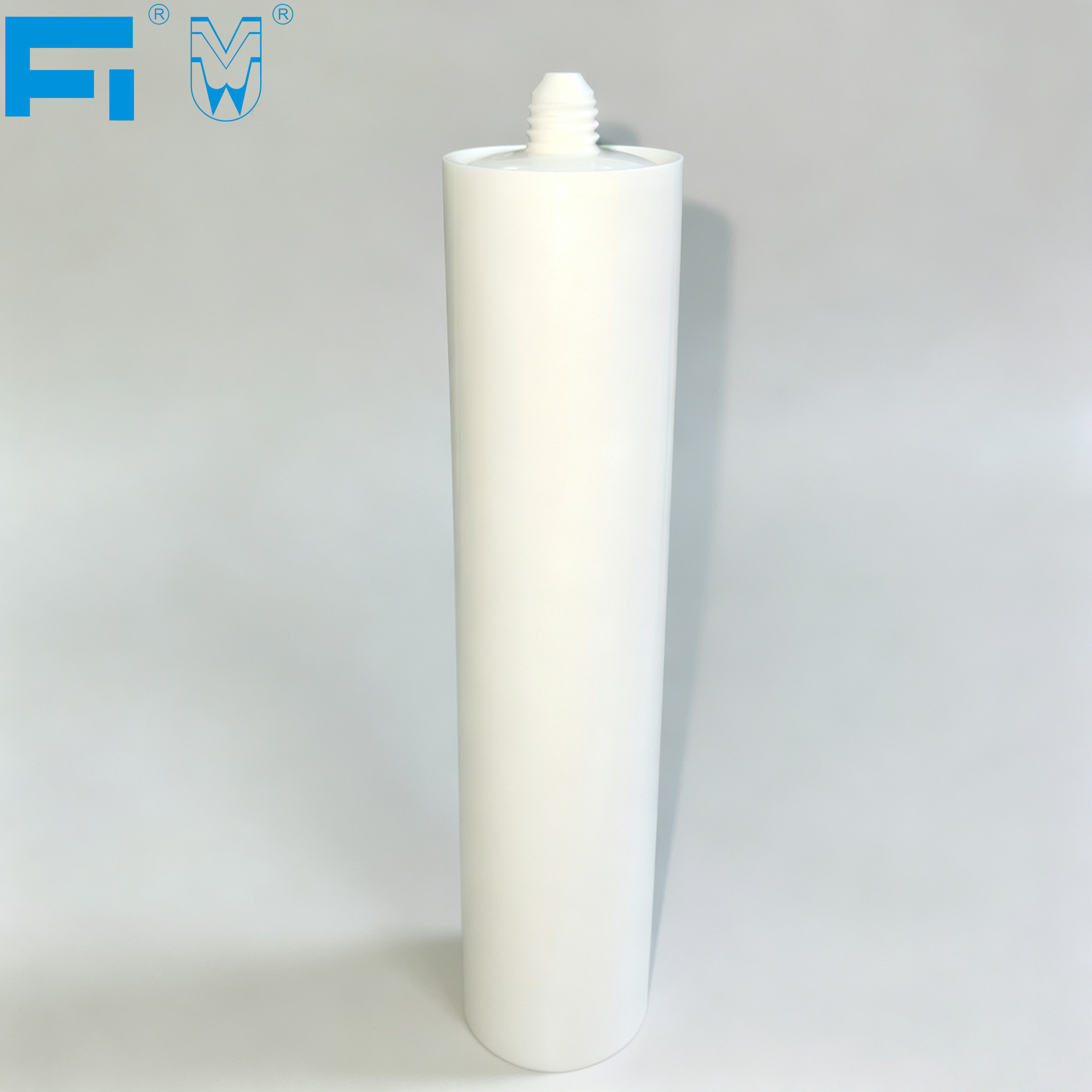 Cartouche de calfeutrage en plastique d'emballage adhésif HDPE résistant aux produits chimiques à usage multiple de 300 ml pour le mastic industriel avec IML